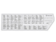 Component card fuse & relay. Porsche 911 Turbo (1989) - 93061224303 Component card fuse & relay. Porsche 911 Turbo (1989) - 93061224303