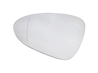 Door mirror glass (Aspherical), Left for LHD. Porsche 971 Panamera - 971857521A - ZJ-7144-L