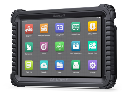 iCarsoft CR Ultra P - Sistema de diagnóstico y análisis automotriz para vehículos multimarca - CRULTRAP - CRULTRAP