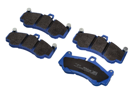 Plaquettes de frein EBC Blue NDX RACE Avant. Porsche 996 GT2/GT3 / 997 Turbo/GT3 - 99635194800, 99635194802, 99735194700, 99735194701, 9735194702 - DP51516NDX