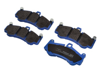 Pastillas de freno EBC Blue NDX RACE Delanteras Porsche 996 GT2/GT3 / 997 Turbo/GT3 - 99635194800, 99635194802, 99735194700, 99735194701, 9735194702 - DP51516NDX