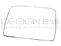 Rear screen moulding, Chrome. Porsche 911 Coupe - 90154591120, 90154591220 Rear screen moulding, Chrome. Porsche 911 Coupe - 90154591120, 90154591220