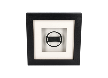 Volante 911 '74-77 Porsche Art - Caja enmarcada escala 1:8 - 91134708300, 91134708401, 91134708370, 91134709700, 91134785900, 91134709701