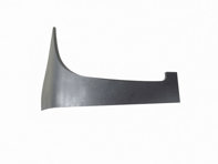Rear of front fender. Porsche 356 - 356C - PP104L, P104L, PP104R, P104R, 64450303300, 64450303400