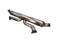 Exhaust Catalytic Converter Bischoff Flanges for Porsche 993 DesignTek - 99311321316, 99311321317, 99311321316/1, 99311321321 - BM91346