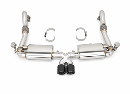 Valvetronic DesignTek Cat-Back-Abgasanlage. Porsche 718 Boxster / Cayman - 116290-03 - 55-PS120V-1