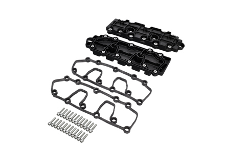 Camshaft Covers LOWER with gaskets & bolts. Porsche 993 - 99310511607, 99310513502, 90006723801