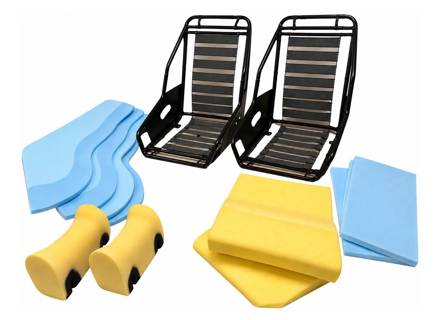 Kit de cadre de siège TransAm, ceintures 3 points. Porsche 911 / 912 / 914 / 964 1965-94