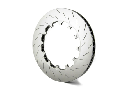 PFC vervangende V2 remschijf met sleuven voor voor Porsche 997 GT3 Cup