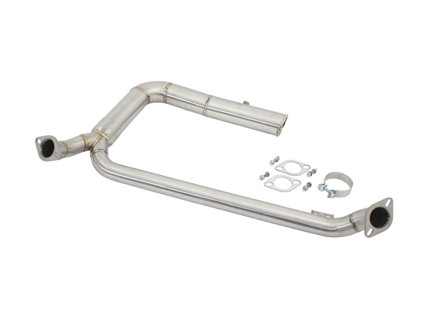 Uitlaat sportdownpipe met cat-bypass voor Porsche 718 Cayman / Boxster - 982254400H, 982254400HX, 982254400AB, 982254400BX, 982254400G, 982254400GX, 98225440AA, 982254400AX, 982254400K, 982254400L, 982254400AF