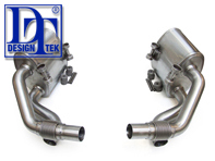 Secondary Sports Exhaust Boxes DesignTek for Porsche 991.1 - 126343-01, 99111132101, 99111132103, 99111132501, 99111132503, 99111132502, 99111132201, 99111132203, 99111132601, 99111132603, 99111132602 Secondary Sports Exhaust Boxes DesignTek for Porsche 991.1 - 126343-01, 99111132101, 99111132103, 99111132501, 99111132503, 99111132502, 99111132201, 99111132203, 99111132601, 99111132603, 99111132602