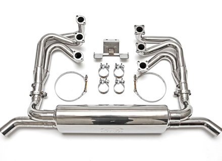 RSR uitlaatdemperset. Porsche 911 Carrera 1976-1989 zonder verwarming - 93011102200, 93011102203, 9302112501, 93011104300, 93021102901 - FS.POR.911.RSRWOH, FS.POR.911.RSRWOHS, FS.POR.911.RSRWOHT, FS.POR.911.RSRWOHTS