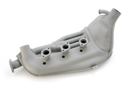 Échangeur de chaleur d'échappement. Porsche 911 65-74 - 91121102160, 91121102210, 90121101202, 90121101210, 90121101101, 90121101110