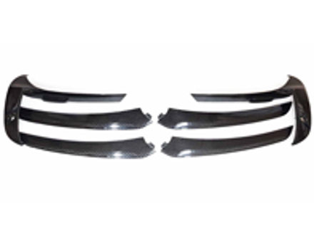 Front bumper air outlet inserts, carbon fibre. Porsche 991,1 Turbo - 99150552502G2X - SF/C/99104480076/TB Front bumper air outlet inserts, carbon fibre. Porsche 991,1 Turbo - 99150552502G2X - SF/C/99104480076/TB