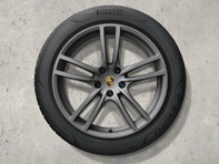 21' Cayenne Turbo in Vesuvius Grey alloy wheels and summer tyres Original Porsche - 9Y0044643K 21' Cayenne Turbo in Vesuvius Grey alloy wheels and summer tyres Original Porsche - 9Y0044643K