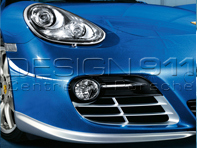 Labbro dello spoiler in Aluminium Look opaco. Porsche 987C Cayman - 98704480211 Labbro dello spoiler in Aluminium Look opaco. Porsche 987C Cayman - 98704480211
