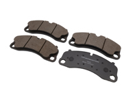 前刹车片，适用于快速公路/赛道。保时捷 981 GT4 / 718 GT4 / Spyder / 991 GT3 / GT3 RS - 99135194782, 99135194783, 99135194784, 9GT698151G, 99135194781 - 9M99135194784