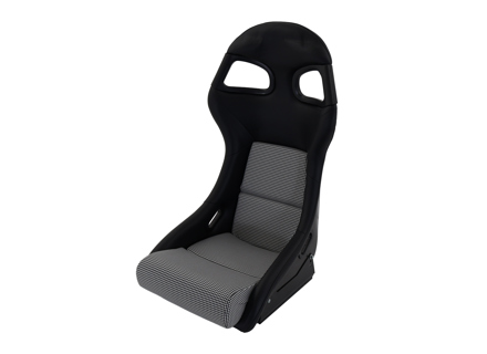 Track Bucket 运动座椅 - DTX 倾斜，PVC 皮革搭配千鸟格纹中心 - 9997809100, 9997809110 - JT-B62-HT