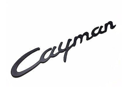 Insigne 'CAYMAN' pour Porsche 981C Cayman 2013>> - 98155923901 Insigne 'CAYMAN' pour Porsche 981C Cayman 2013>> - 98155923901
