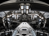 AWE Touring edition exhaust system with Silver tips for Porsche 718 Boxster / Cayman - 3015-32080, 3015 AWE Touring edition exhaust system with Silver tips for Porsche 718 Boxster / Cayman - 3015-32080, 3015