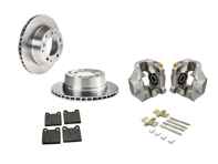 Kit pinza freno posteriore, disco e pastiglie freno. Porsche 911 1969-83 - 91135290700, 91135290800, 90135204114, 91135295003, 91135295005, 91135295004