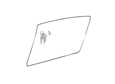 Vidrio de policarbonato liviano para puerta y ventana. Porsche 911 F/G 1968-89 Incl. ventana deslizante - 9111 10C, 9111 10G, 911110C, 911110G