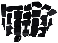 Complete interior carpet set for Porsche 911 85-89 Coupe RHD Complete interior carpet set for Porsche 911 85-89 Coupe RHD