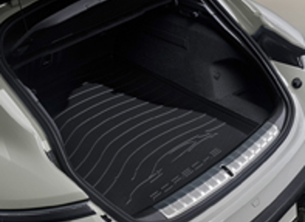 Doublure de coffre à bagages, arrière. Porsche Taycan Sport Turismo / Taycan Cross Turismo - 9J104400002 Doublure de coffre à bagages, arrière. Porsche Taycan Sport Turismo / Taycan Cross Turismo - 9J104400002