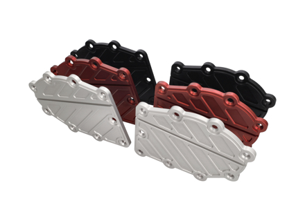 Deksel deksel kettingkast set van 2 Aluminium. Porsche 964/993 - 96410510701, 96410510801