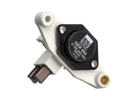 Regolatore di tensione per alternatore. Porsche 911 1969-73 / 914 >>1971 - 92860314200, 96460314100, 5DR 004 242-061, 5DR004242061, 92860314201 - GER004