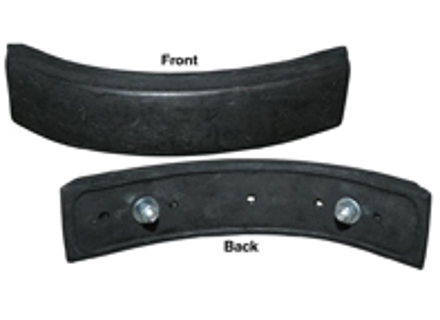 Front bumper horn / overrider rubber. Porsche 911 1965-73 - 90150590121 - PS5913, 9315/18B, 1684350300