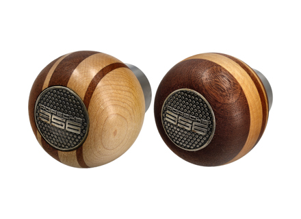 Schaltknauf aus Mahagoni- und Ahornholz. Porsche 356 - 69542419100