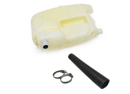 Water reservoir & Hose with Clips. Porsche 928 1978-86 - 92852807501, PCG18128650