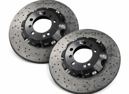 DesignTek 碳陶瓷刹车盘，适用于保时捷 964 Turbo - 96535104500, 96535104600, 96535204100, 96535204200