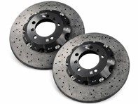 Disques de frein en carbone-céramique DesignTek pour Porsche 964 Turbo - 96535104500, 96535104600, 96535204100, 96535204200