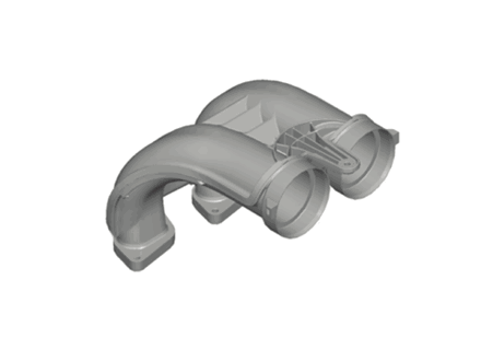 Distributore dell'aria aspirata. Porsche 982C Cayman 2.0L / 982 Boxster 2.0L - 9A211003201, 9A211003101, 9A211003200, 9A211003100 Distributore dell'aria aspirata. Porsche 982C Cayman 2.0L / 982 Boxster 2.0L - 9A211003201, 9A211003101, 9A211003200, 9A211003100