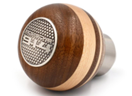 Schaltknauf aus Walnuss- und Ahornholz. Porsche 914 - 90142401400