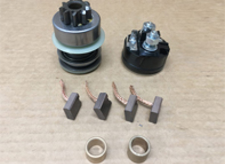 Kit di ricostruzione del motorino di avviamento. Porsche 356 - 61660410100K, 61660410100 Kit di ricostruzione del motorino di avviamento. Porsche 356 - 61660410100K, 61660410100