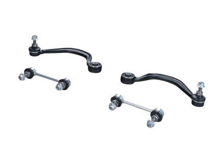 前部和后部的下拉杆套件。保时捷 993 Carrera 4 / 涡轮增压 1994-97 - 99334306900, 99334306983, 99334307000, 99334307101, 99334306901 - PR02046P, PR02047P