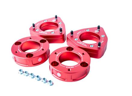 Höherlegungssatz Distanzstücke 2 Zoll. Porsche 996 - 99633305903, 99634301804, 99734301800, 99734301801, 99634301504 - EWOR996LK50MM-2