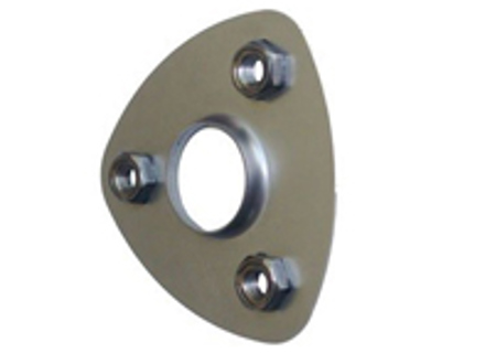 Placa de refuerzo de la barra estabilizadora delantera. Porsche 914 - 91450116210 - JG.162.10, 1684001200