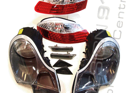 Kit di aggiornamento leggero III. Porsche Boxster 986 *RHD Auto - 00004490999, 98663113121, 98663113221, 99663104502, 99663104602, 99663104403, 99663104303