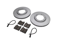 Ensemble de plaquettes et disques de frein AVANT. Porsche 911 3.2L 1984-89 - 91135104123, 91135195011, 94461221105, 91135195006, 91135195001, 91135195002, 91135195008, 90135199700, 91135193800, 91135194401, 91135194405, 91135195000, 92335190100, 94435195006