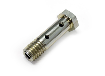 Banjo bolt oil filter supply line. Porsche 356 - 53907824, 539 07824