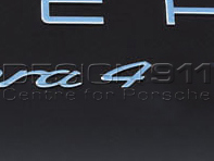'4' CHROME Rear Lid Badge. Porsche 991 (911) Carrera 4 - 99155924101 '4' CHROME Rear Lid Badge. Porsche 991 (911) Carrera 4 - 99155924101
