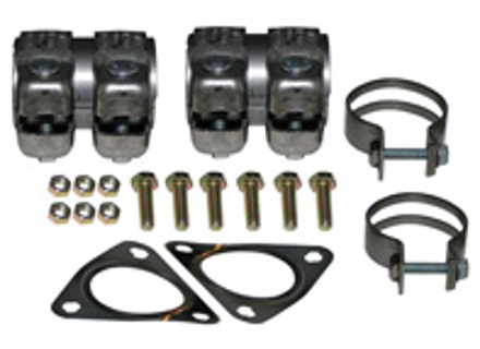 Kit de montaje para convertidor catalítico. Porsche 996 - 99711152000, 99611122002, 99951108700 - 1621701210, 96.260KIT
