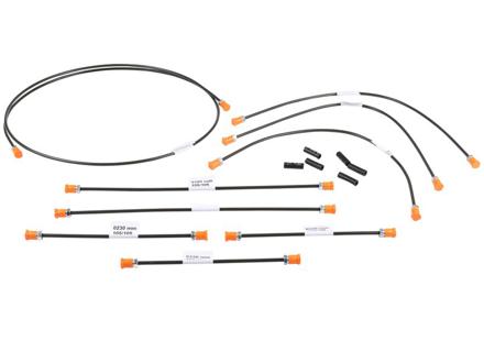 Kit tubi freno. Porsche 911 1963-67 LHD - 90135560101, 90135560301, 90135560401, 90135560800, 90135561103, 90135562200, 90135562700, 91435569100 - 1661500310