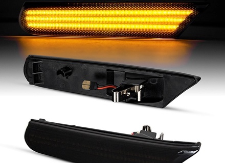 Sequentiële led-zijknipperlichten Gerookte lens Porsche 996 / 986 Boxster - 99663104301, 99663104302, 99663104401, 99663104402, 99663104403, 99663104303