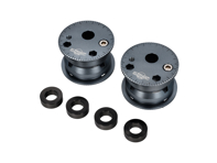 Kit boccole per ruote orientabili regolabili. Porsche 986/987/996/997/981/991 - 2180011, 99134105301, 99134105303, 99134105304, 99134105302, 99134105321, 99634105306, 99634105319, 99634105307, 99634105316, 99634105317, 99734105300, 99734105303, 99734105304, 99134105306