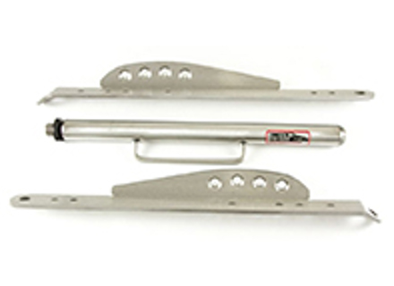 Brey Krause Seat Floor Mount Adapter With Integrated Sub Strap Mount. Porsche 996 / 997 / Boxster / Cayman - R9044, R-9044